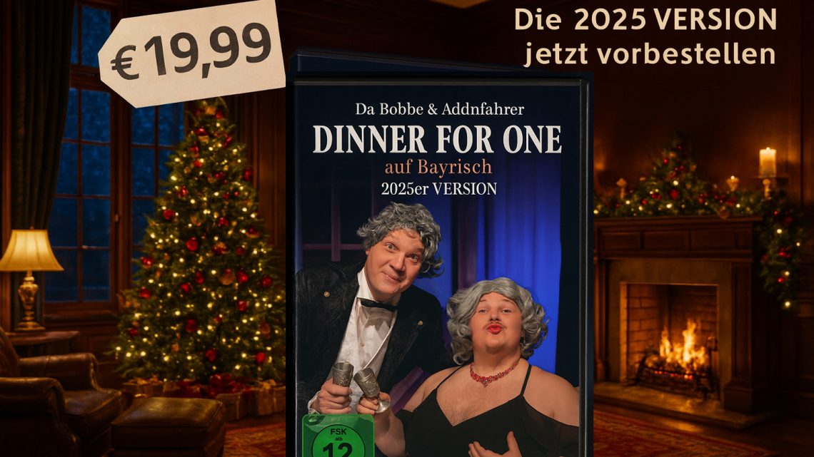 NEUE Dinner for One 2025 DVD vorbestellen